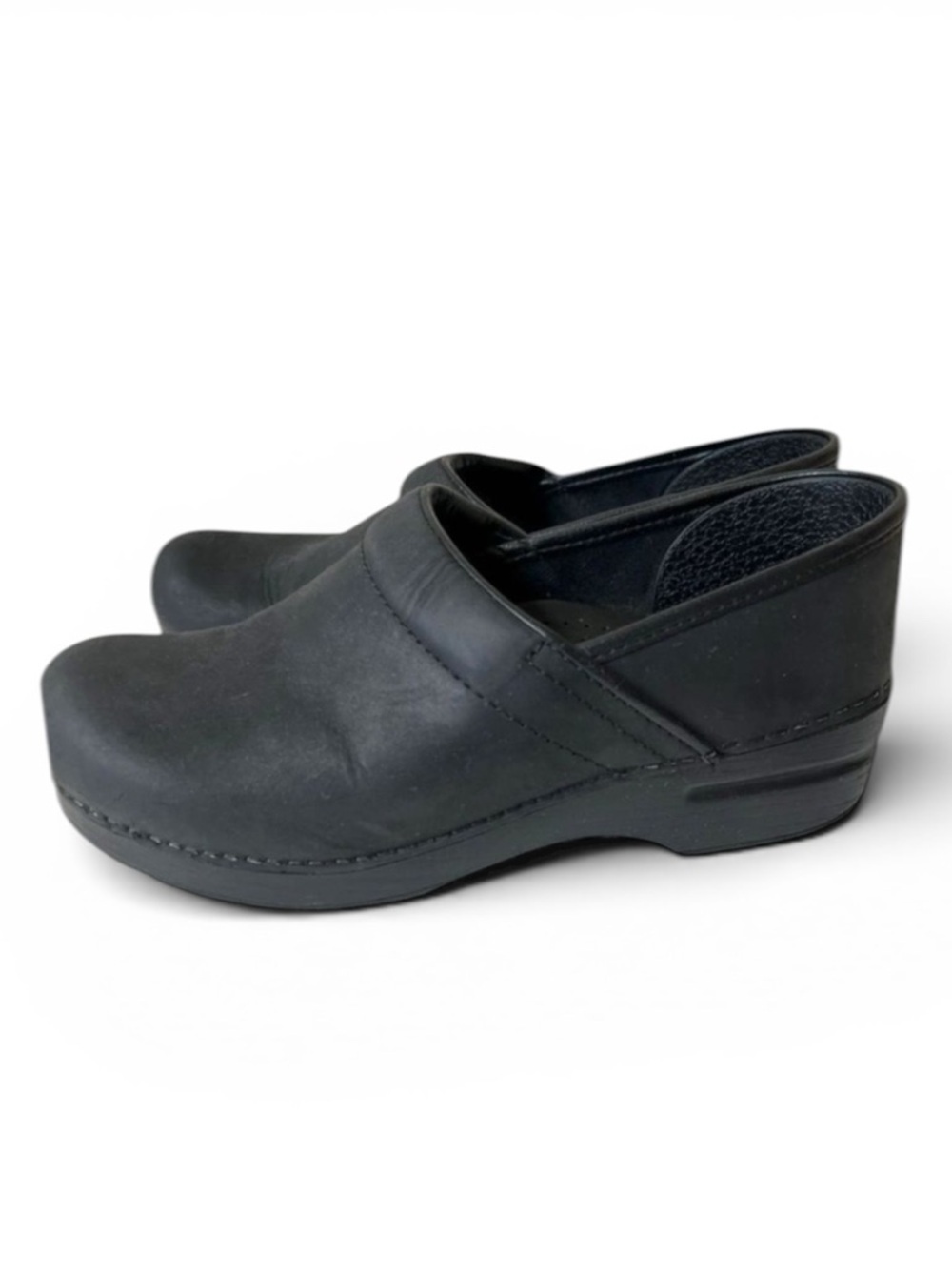 Dansko Professional Black Oiled Clogs